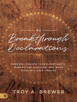 cover image of 40 Breakthrough Declarations